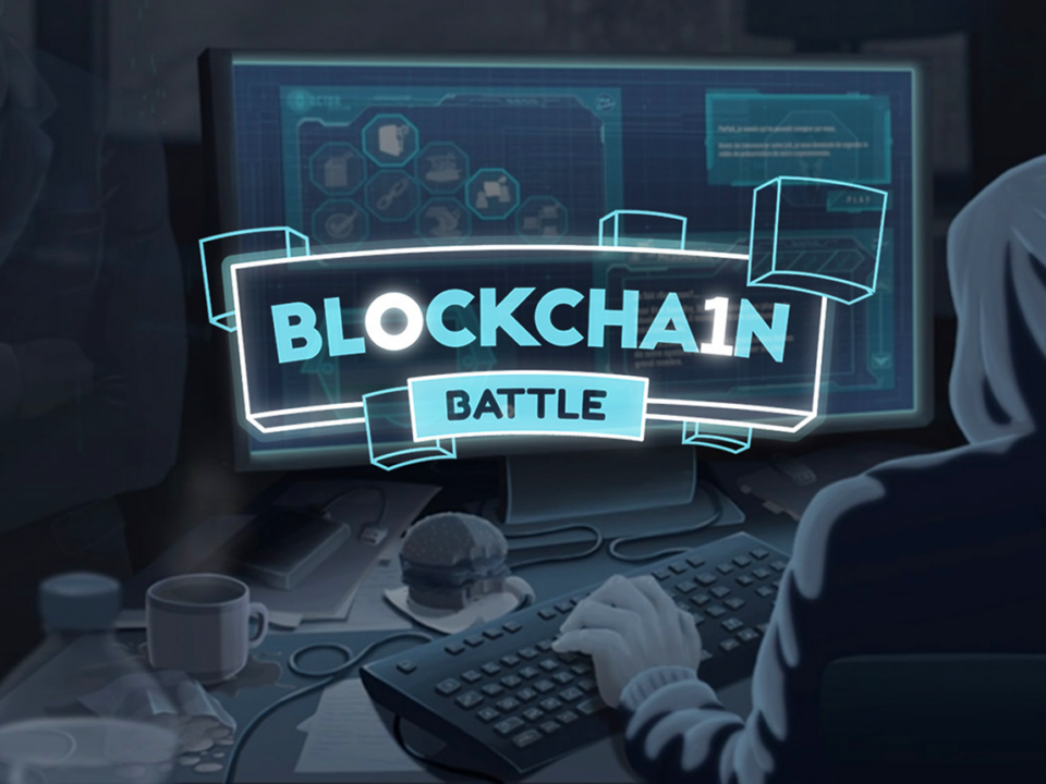 Blockchain Battle Key visual