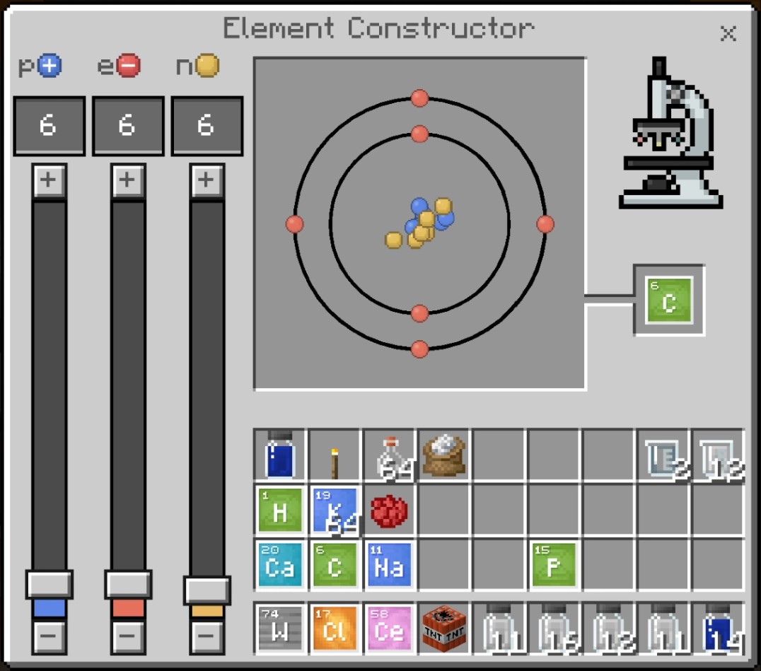 Element Constructor Minecraft